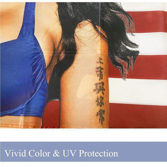 Nicki Minaj Flag American Flags 4x6FT Barb Flag USA Nicki Minaj Tapestry … - Picture 4 of 7